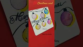 DIY Christmascard series 2  christmas handmade handmadecards ytshorts shorts [upl. by Manny]