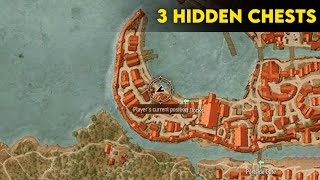 3 Hidden Chests Every Player Missed in Novigrad  Witcher 3 [upl. by Tatman]