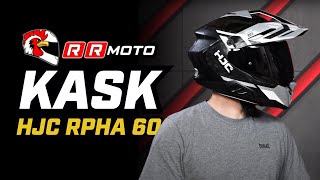 HJC RPHA60  Kask Adventure z mocną skorupą i odczepianym daszkiem [upl. by Trella]