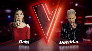 Gabi Genova vs Deividas  Shallow  DVIKOVOS  Lietuvos Balsas S10 [upl. by Chassin464]