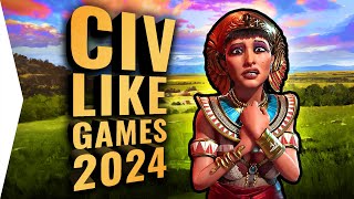 The 7 Best New Civilizationlike Strategy Games To Play In 2024 amp 2025  NOT Civ [upl. by Uke]