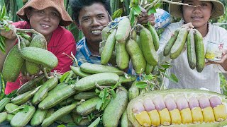 Wow Healthy Dessert Beng Fruit Afzelia Xylocarpa Recipe in Village  Fresh Natural Tasty Food [upl. by Legna570]