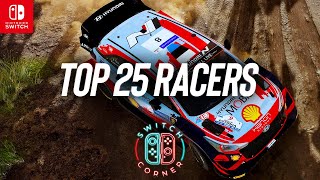 Top 25 Best Racing Games on Nintendo Switch No Kart Racers ALLOWED [upl. by Nelag]