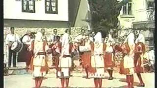 Zhensko Pushteno  KUD Gerdan  Macedonian Folk Dance [upl. by Aeynod]