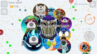 FADZ LIVE Eu regions 700 agario live بث اقاريو [upl. by Hendricks930]