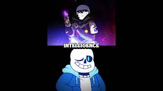 Ink sans Fanon vs Sans The Skeleton [upl. by Adnorrehs889]