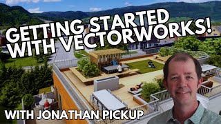 Getting Started with Vectorworks  Part 1 [upl. by Ahsinroc]