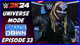 WWE 2K24  Universe Mode  Smackdown Episode 33 [upl. by Yeltihw]