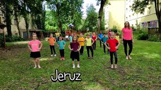 Jerusalema Dance Challenge  Kids dancing Jerusalema Poland Lodz Preschool [upl. by Carmencita]