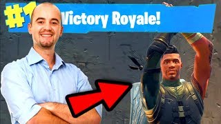 JE JOUE AVEC UN MEC ULTRA quotSUPER SYMPAquot SUR FORTNITE BATTLE ROYALE 🔥 [upl. by Alanna]