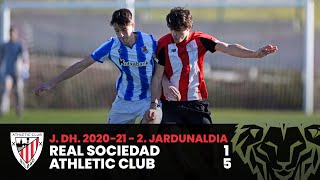 ⚽️ Resumen I J2 Div Honor Juvenil I Real Sociedad 15 Athletic Club I Laburpena [upl. by Garrard]