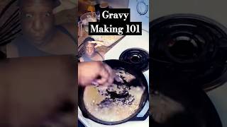 CANT MAKE GRAVY WATCH THISgravy cooking not my vid [upl. by Williamsen]