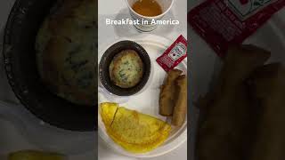 Breakfast in America breakfast cheeseomelette frenchtoast applejuice oorukaakitchen food [upl. by Adiel787]