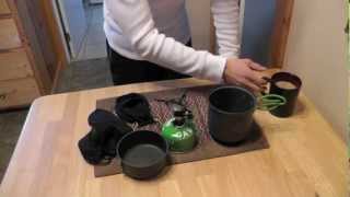 Optimus Crux With Terra Cooking Set  The Outdoor Gear Review [upl. by Doowrehs]