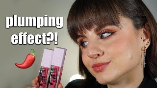 new Maybelline Lifter Plump gloss review [upl. by Mohun992]