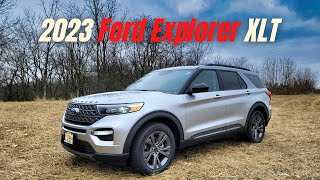 2023 Ford Explorer XLT  Sporty amp Stylish Look [upl. by Onairam]