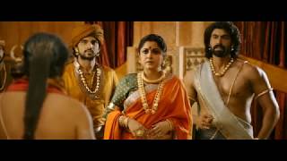 Bahubali 2  Devasena mass scene  tamil [upl. by Nomelc237]