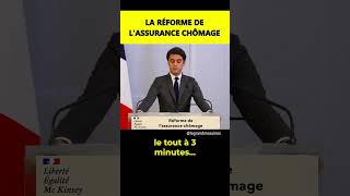 La réforme de lassurance chômage feat Gabriel Attal [upl. by Conard]