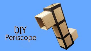 How to make Periscope from cardboard  Science project  DM [upl. by Anael]