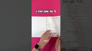 Visit my shop to grab your Household Management Planner Insert organization productivity [upl. by Eniluj]