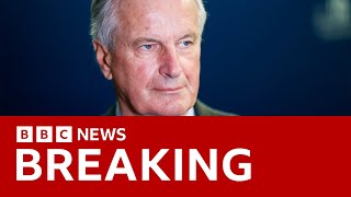 Michel Barnier named by Macron as new French prime minister  BBC News [upl. by Enaile]