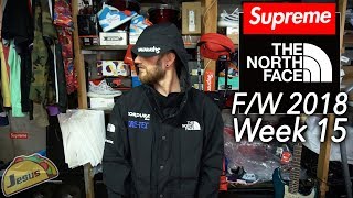 Supreme The North Face Expedition jacket FW18  vintage Hawaiian shirt [upl. by Natanoj593]