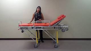 MS3C100S Double Top Lightweight Transportation Stretcher [upl. by Hepsoj]