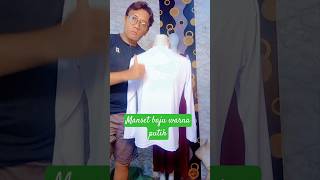 Manset baju wanita warna putih manset mansetbajuwanita mansetputih mansetwanita [upl. by Dagna]