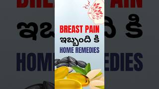 Home Remedies for Breast Pain │ Dr Gowthami Namballa │ Gynecologist in Vizag [upl. by Oecile740]