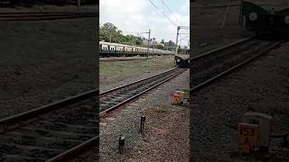 Vaigai Express crossing chennai local train [upl. by Janelle]