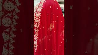 Trending fancy latest Karva Chauth special red colour full Anarkali [upl. by Irehs]