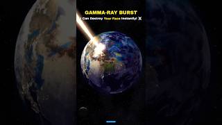 Earth vs GammaRay Burst ☠️💀 shorts space earth [upl. by Zenda639]