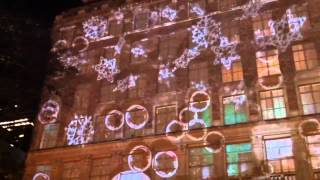 Saks Fifth Avenue Christmas 2011 Light Show [upl. by Farrel]