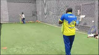 scoop shot batting drill 🏏🏏 Player forNanthitha 🏏🏏👏👏 [upl. by Rosmarin]