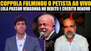 CAIO COPPOLA CALA PETISTA E FULMINA LULA AO VIVO NA CNN COM LAPA FENOMENAL [upl. by Luciano75]