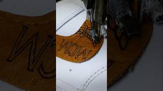 How to customize Nike Air Force 1 Low with MCM fabric handmade custom shoes [upl. by Ydnerb466]