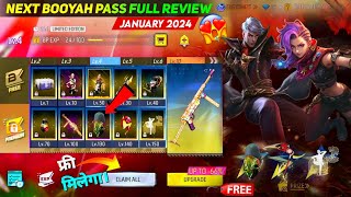 Next Booyah Pass Free Fire 🤯  January Booyah Pass Free Fire 2024  Free Fire New Event [upl. by Pulcheria374]