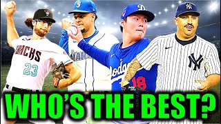 Who Has Baseballs BEST Starting Rotation [upl. by Whang]