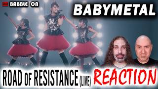 Indie Filmmakers react to BABYMETAL  ROAD OF RESISTANCE Live Reaction kawaiimetal 🔥🔥🔥🤘🦊🤘🔥🔥🔥 [upl. by Trebeh335]