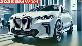 Officially Revealed 2025 BMW X4 Redesign  A Closer Look [upl. by Ayila650]