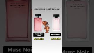 Narciso Musc Noir vs Musc Noir Rose reviewnuochoa fragrance nuochoa perfume review shorts [upl. by Sitoiganap]