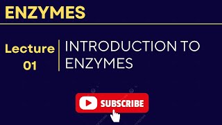 INTRODUCTION TO ENZYMES [upl. by Germaun]