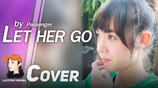 Let Her Go  Passenger cover by 13 yo Jannine Weigel พลอยชมพู [upl. by Aerdnac325]