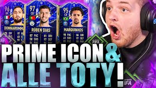 🔥😱3 ICONEN gezogen amp ALLE TOTY´s gekauft  LETZTES Pack OPENING in FIFA 22 Ultimate TEAM [upl. by Elleinod]