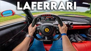 What Its Like To Drive A Ferrari LaFerrari POV [upl. by Eiramyllek]