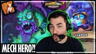 SHUDDERWOCK IS A MECH HERO  Hearthstone Battlegrounds [upl. by Godwin]