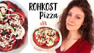 ROHKOST PIZZA 😍 Vegan amp Glutenfrei [upl. by Tallula]