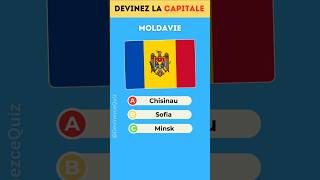 Devinze la capitale  Jeu quiz Capitals en Europe 🇫🇷français [upl. by Bullion123]