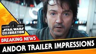 Andor Teaser Trailer Impressions  Star Wars Celebration [upl. by Japha]