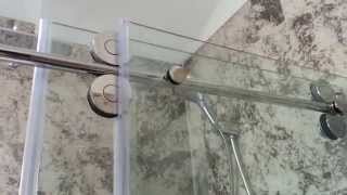 shower door installation [upl. by Alyac]